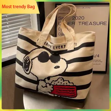 New Cartoon Printed Cute Canvas Tote Bag Fashion Shopping Bag