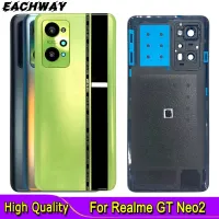 คุณภาพสูง Realme GT เคสฝาหลังแบตเตอรี่ด้านหลัง Neo2 RMX3370สำหรับ Realme GT Neo 2ฝาหลังปิดโทรศัพท์อะไหล่ทดแทน