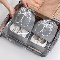 Non-woven Shoes Bag Shoes Storage Bag Travel Storage Shoes Bags Portable Waterproof Dustproof Tote Drawstring Shoes Storage Bag