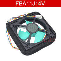 Original สำหรับ NMB FBA11J14V DC14V 0.24A สี่เส้น Square Cooling Fan