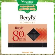 Sô cô la Beryls 60g Dark 80% Cacao