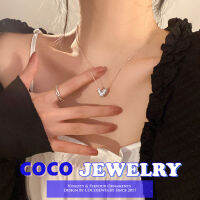 COCOJEWELRY Love สร้อยคอผู้หญิง Niche ประณีต Design High-End Collarbone Chain ใหม่ยอดนิยมสร้อยคออุปกรณ์เสริม