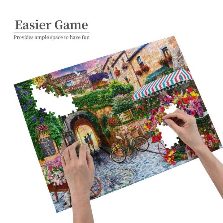 the-flower-market-wooden-jigsaw-puzzle-500-pieces-educational-toy-painting-art-decor-decompression-toys-500pcs