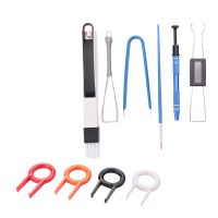 Keyboard Lube Switch Puller Kits Key Cap Remover Tools Mechanical Switch Opener for Mechanical Keyboard Removing Fixing