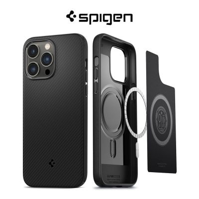 Spigen เคส Mag Armor MagFit สำหรับ iPhone 14 14 Pro 14 Plus 14 Pro Max 13 Pro Max 12 Pro Max 11เคสโทรศัพท์เคสโทรศัพท์
