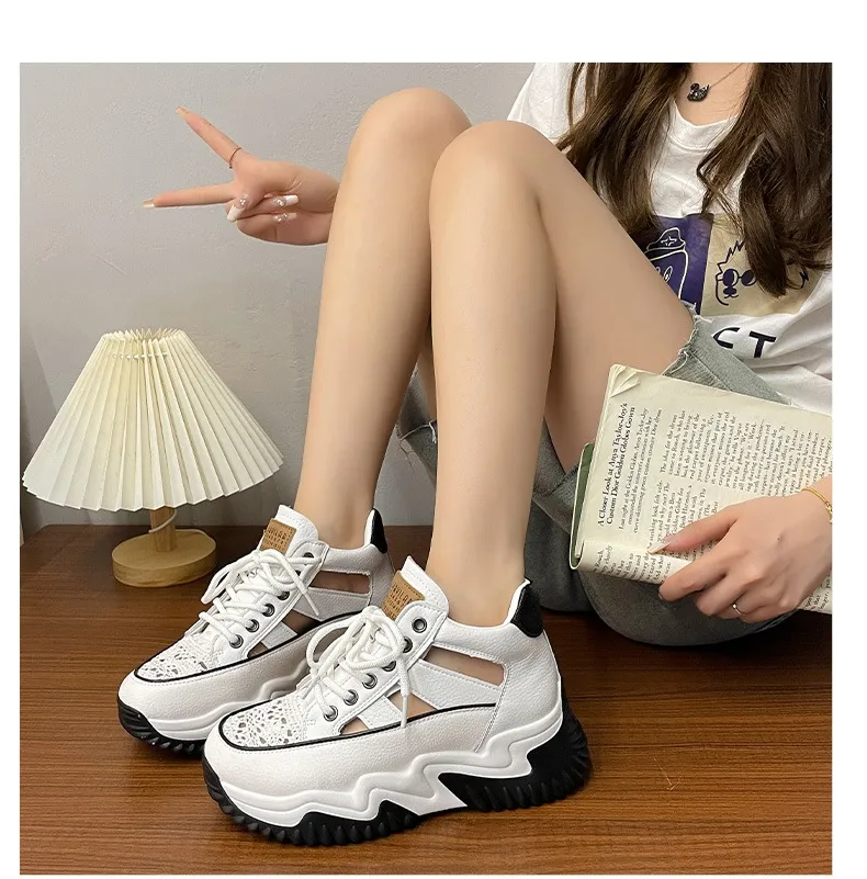 Women's Chunky Sneakers 2023 Spring New Designer Colorful Thick Sole  Fashion Platform Sneakers Ladies Casual Sports Shoes - AliExpress