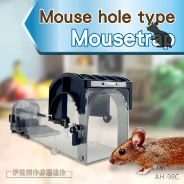 Transparent Reusable Mouse Trap No Kill Rats Cage Mousetrap Smart