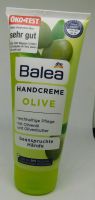 Balea ครีมบาเลีย ครีมบำรุงมือและเล็บสูตรน้ำมันมะกอก ขนาดบรรจุ 100 ม.ล.Balea Hand Cream, Olive 100 ml