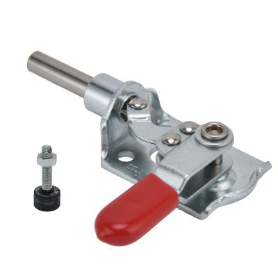 GH301 La-cr Push Pull Toggle Clamp Holding Latch 45Kg Kapasitas Push Pull Action Quick-Release Toggle Clamp Testing Hand Tool