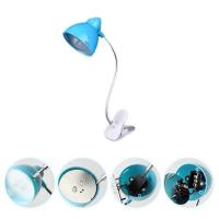 Mini LED Flexible Clip Book Lamp Night Light Bedside Lamp Eye Protection Energy Saving Reading Lamp Kids Gift Light 1W
