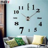 【NEW】【Penghantaran Privasi Tinggi】 High Quality Acrylic Creative Living Room Decoration DIY Noiseless Hanging Clock European Style 015 Large 7 Mirror Scan