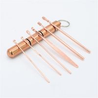 【CW】 6pcs/set Ear Wax Remover Cleaning Pick Earpick Cleaner for Baby Adults Set