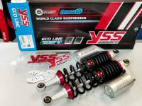 โช้ค Yss Honda wave G-series สปริงดำ กระปุกเงิน 340mm