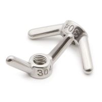 304 Stainless Steel Butterfly Nut Hand Tighten Nuts Claw Nut Butterfly Wing Nut Wing Nuts M6 M8 M10 M12 M14 M16 M18 M20 M24