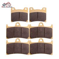 3pair Motorcycle Parts Front Rear Brake Pads For YAMAHA YZF 1000 R BT 1100 P/R/S/T/V XJR 1300 YZF 600 R R