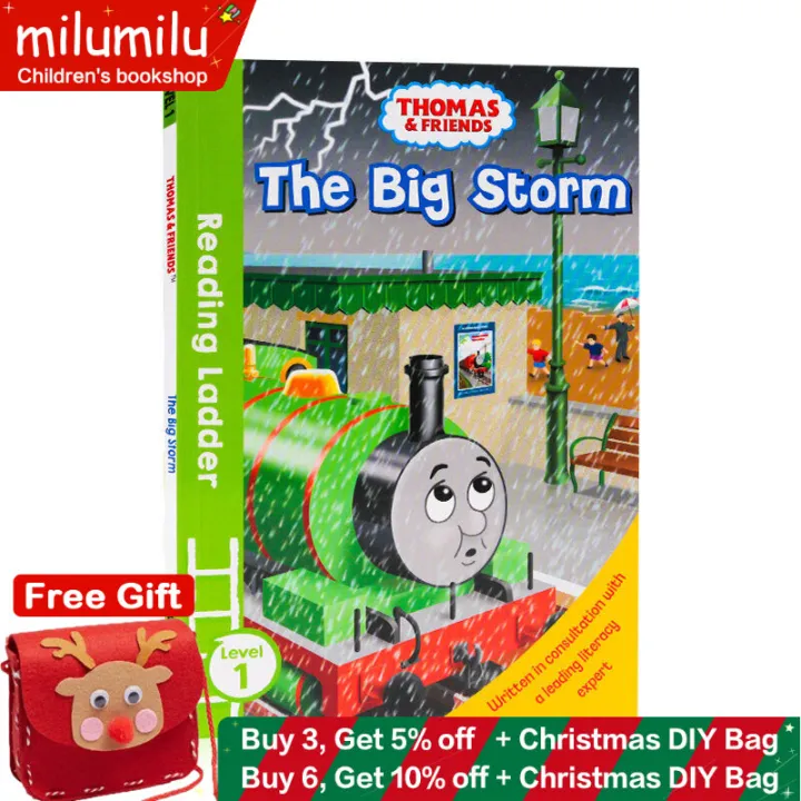 Milumilu thomas and friends the big strom reading ladder level 1 books