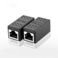 New RJ45 Connector Cat7/6 Ethernet Adapter Gigabit Interface Network Extender Convertor for Extension Cable Female To Female Cables