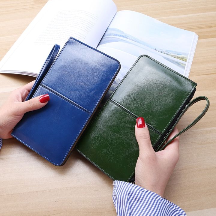 new-fashion-women-office-lady-pu-leather-long-purse-clutch-zipper-business-wallet-bag-card-holder-big-capacity-wallet