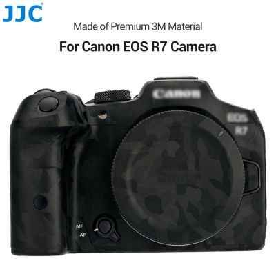 JJC EOS ฟิล์มผิว R7กันรอยขีดข่วนสติกเกอร์กล้องกำหนดเองเคสขนาดพอดีเองสำหรับ Canon EOS R7เครื่องประดับพันตกแต่งป้องกัน