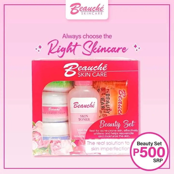 BEAUCHE SKIN CARE Beauty Set Php 500.00 Lazada PH