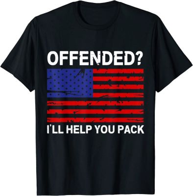 Funny Offended? Ill Help You Pack Conservative T-shirt
