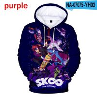 SK8 The Infinity-Sudadera con capucha para hombre y mujer, suéter informal de alta calidad con estampado 3D, otoño, 2023