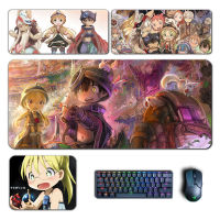 Anime Made in Abyss Large Mouse Pad Reg Riko Nanachi lyza Faputa Mousepad Computer Laptop Gamer Pad Gaming Accessories Desk Mat