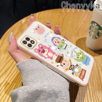 Chenyyka เคสโทรศัพท์ปลอกสำหรับ Samsung Galaxy A22 5G,เคส M22 A22การ์ตูนทอยสตอรี่วู้ดดี้ไลท์ปีซิลิโคนนิ่มกันกระแทกแฟชั่นหรูหราเคสโทรศัพท์คลุมทั้งหมดป้องกันเลนส์กล้อง