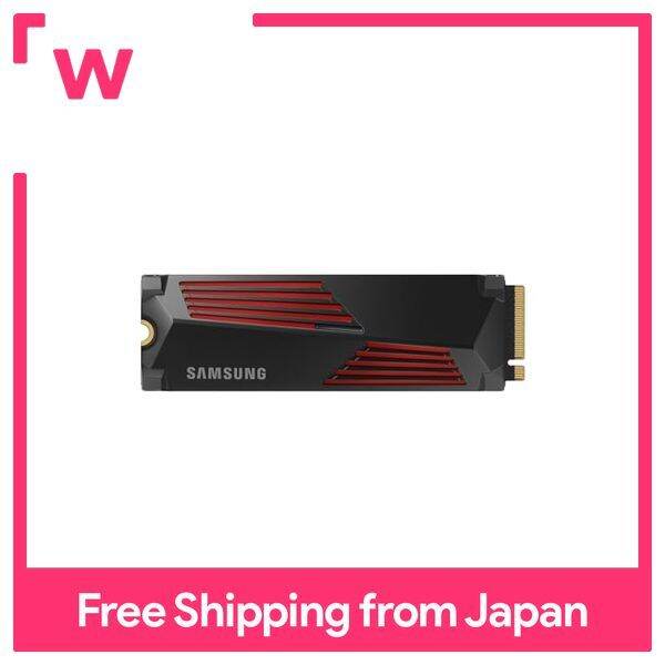 Samsung 990 PRO Heatsink model 4TB PS5 operationconfirmed PCIe 4.0 (max. transfer rate 7,450MB