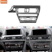 【hot】 Car Radio Air Conditioning Vent Outlet Panel Carbon Stickers 6 F12 F13 F06 2011-2018 M Sport