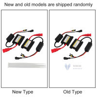 HID Ballast 2Pcs 12V 55W Universal Digital DC HID Ballast Replacement Conversion Kit