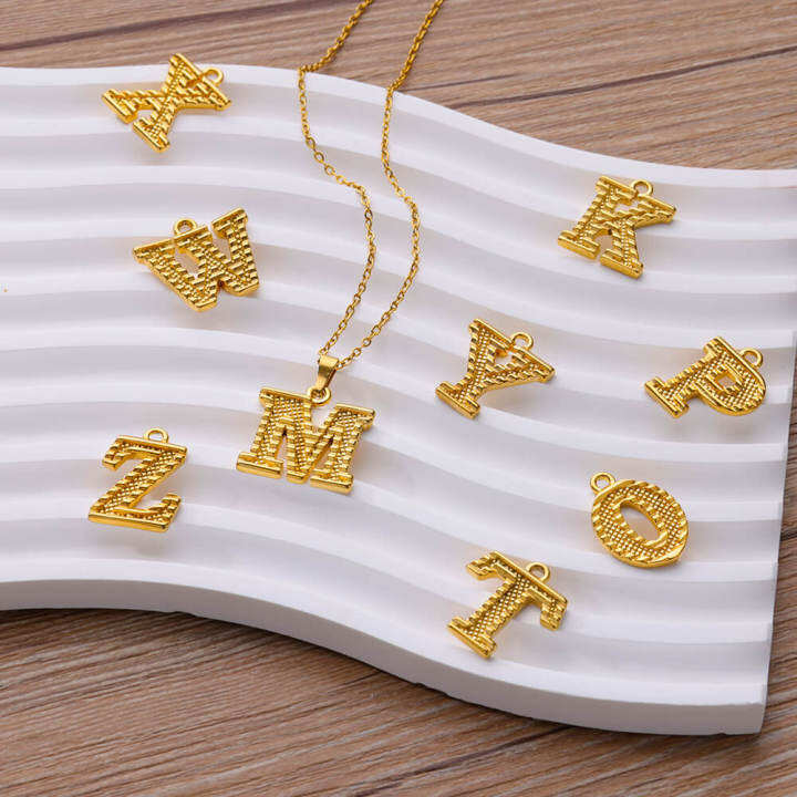 cw-stainless-steel-initial-necklaces-for-women-men-gold-color-letter-necklace-pendant-jewelry-male-female-neck-chain-free-shipping