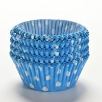 ♣﹍﹉ 100pcs Stripe Cupcake Paper Cup Greaseproof Cupcake Wrapper Paper Muffin Cupcake Baking Cup Cupcake Liners For Wedding Party