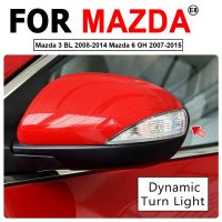 Carro LED dinâmico espelho lateral indicador de sinal de giro lâmpada para MAZDA 3 BL 2008-2014 MAZDA 6 GH 2007-2015