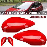 ฝาครอบกระจกมองหลังรถยนต์ด้านข้างสำหรับ Ford Fiesta MK7 2008 - 2017