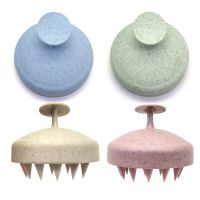 ☍✘ 1Pcs Silicone Shampoo Head Scalp Massage Brush Body Brush Hair Washing Comb Bath SPA Shower Brush Massage Brush Hair Brush