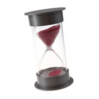 T2Plastic Crystal Sandglass 10 Minutes Sand Clock Decoration Sandglass Timer pink