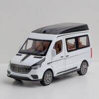 ขายดีรถ Benz รุ่น1:24รถยนต์ไดคาส,หุ่นโลหะรถสปรินเตอร์ Mpv พร้อมเสียงเบาดึงกลับรถคอลเลกชันของเล่นอัลลอยสำหรับเป็นของขวัญ