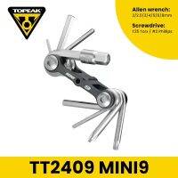 Topeak TT2409มินิจักรยาน Multitool CR-V เหล็กน้ำหนักเบา12234568มิลลิเมตรอัลเลน Wrenches T25 T Orx Wrenches เครื่องมือซ่อมแซมจักรยาน