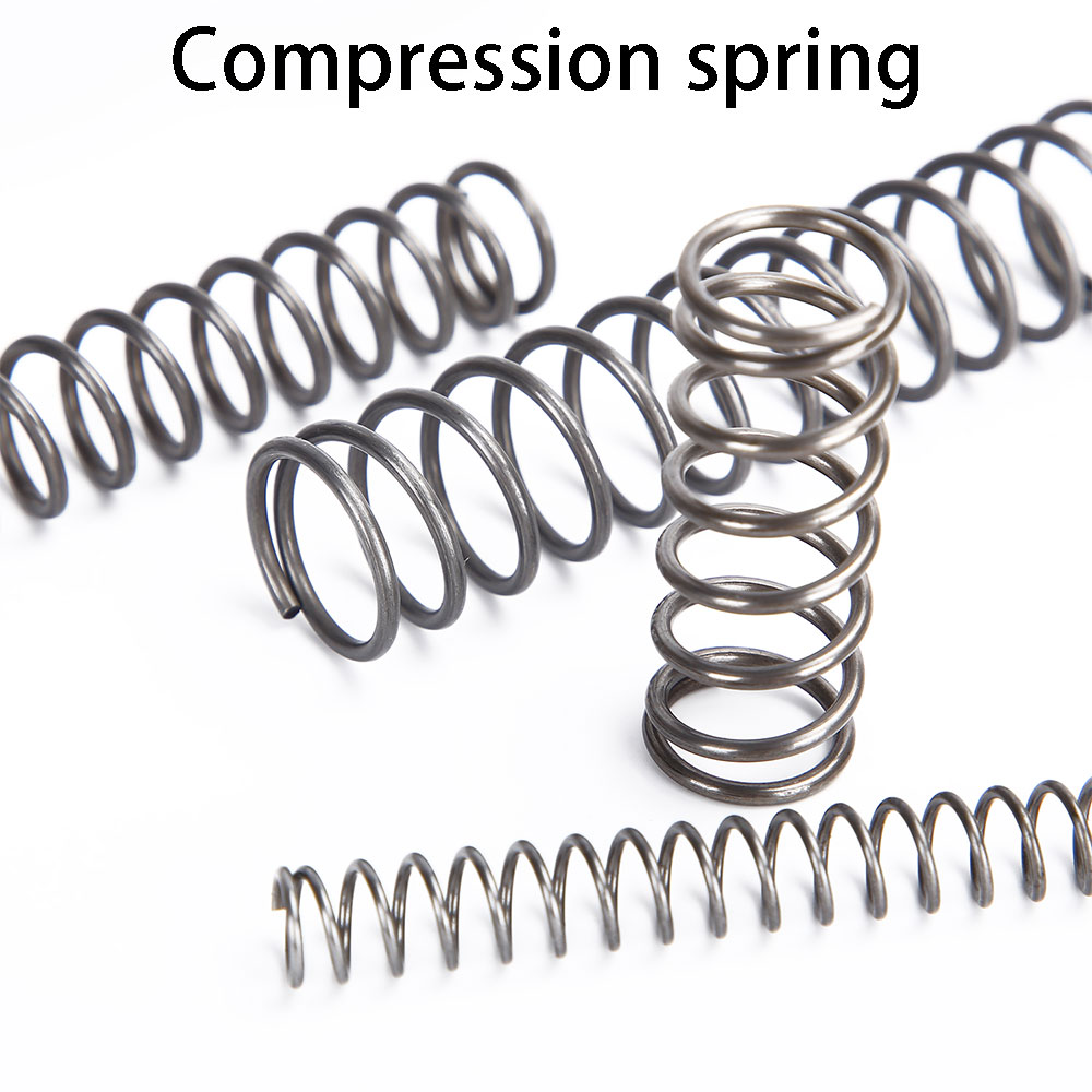 Wire Dia 1.2mm Compression Spring Black Pressure Spring Length 10mm 50mm 