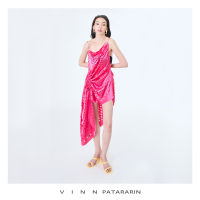 (EXCLUSIVE) Vinn Patararin - Asymmetric rope dress. ชุดเดรส