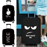 【LZ】❣  Capa de bagagem protetora de viagem Essentials Duffle Bag Capa impressa Trolley Case Acessório para 18-28   2023