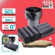 Sét 3 Cuộn Túi Rác Tự Phân Hủy - Bao Rác Đen Kích Thước 55x65cm