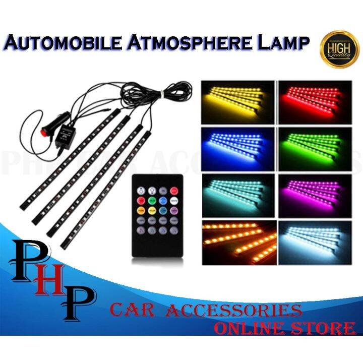 Automobile Atmosphere Lamp L12 Car Interior Atmosphere Light Lazada PH