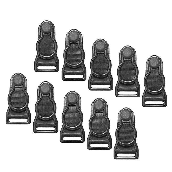 BNCLOTH 10pcs 12mm Metal Suspender Garter Belt Clips for Stocking