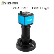 YIZHAN Bộ Máy Ảnh Kỹ Thuật Số Kính Hiển Vi Một Mắt VGA 13MP + Ống Kính