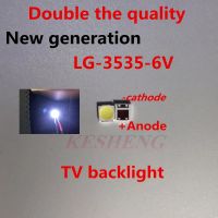 ♠۩❈ 100PCS/Lot 3535 6V Cold White FOR LG SMD LED CHIP-2 2W For TV/LCD Backlight TV Application