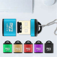 【AK】1PCS การ์ดความจำ Reader USB 2.0อะแดปเตอร์สำหรับ Micro SD SDHC SDXC TF การ์ดความจำ (สีสุ่ม)