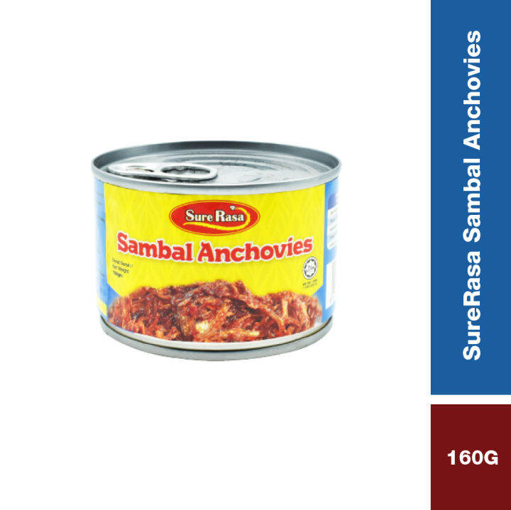 Sure Rasa Sambal Anchovies 160g (Sambal Ikan Bilis) | Lazada