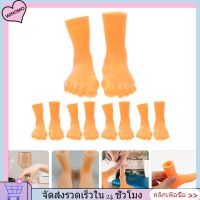 WINOMO 5 ชุด Vinyl Foot Puppets Interactive Finger Puppets Mini Foot Foot Foot Puppets